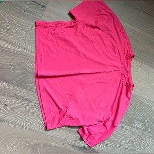 Lululemon Pink lightweight workout shirt sleeve shirt - size 8